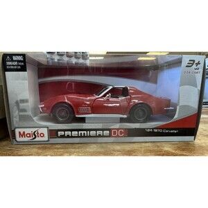 Maisto 2022 Premiere DC 1:24 Red 1970 Chevrolet Corvette